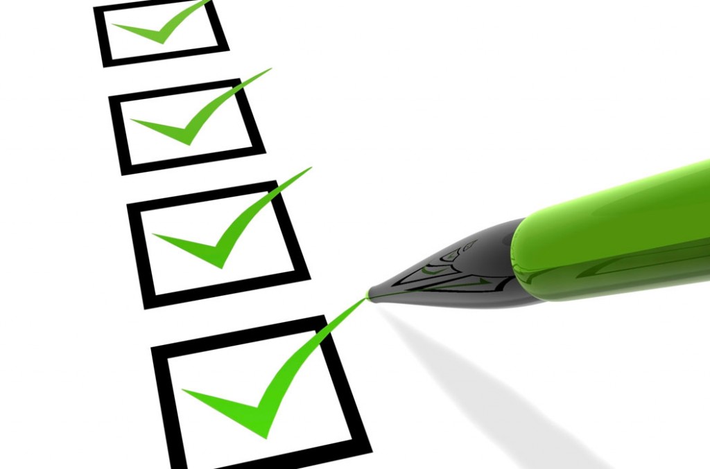 monitoramento checklist