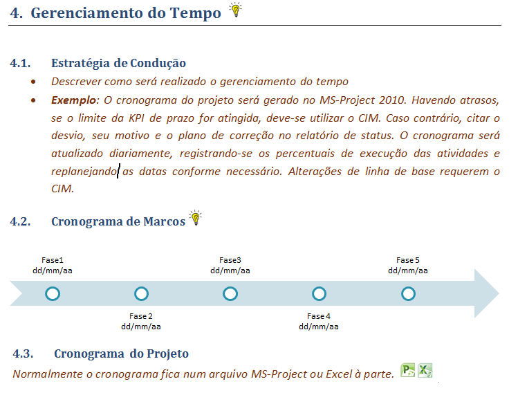 4. Gerenciamento do Tempo