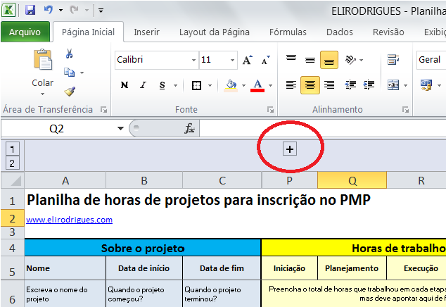 Planilha PMP 1 - AGRUPAMENTO